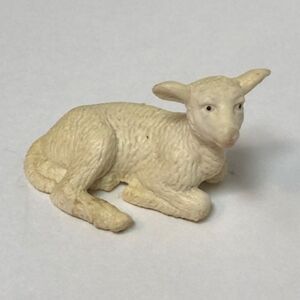Rare 1995 Vintage Schleich Baby laying lamb
